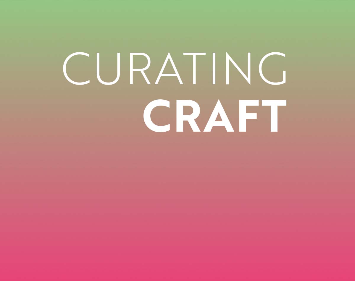 Curating Craft SCW