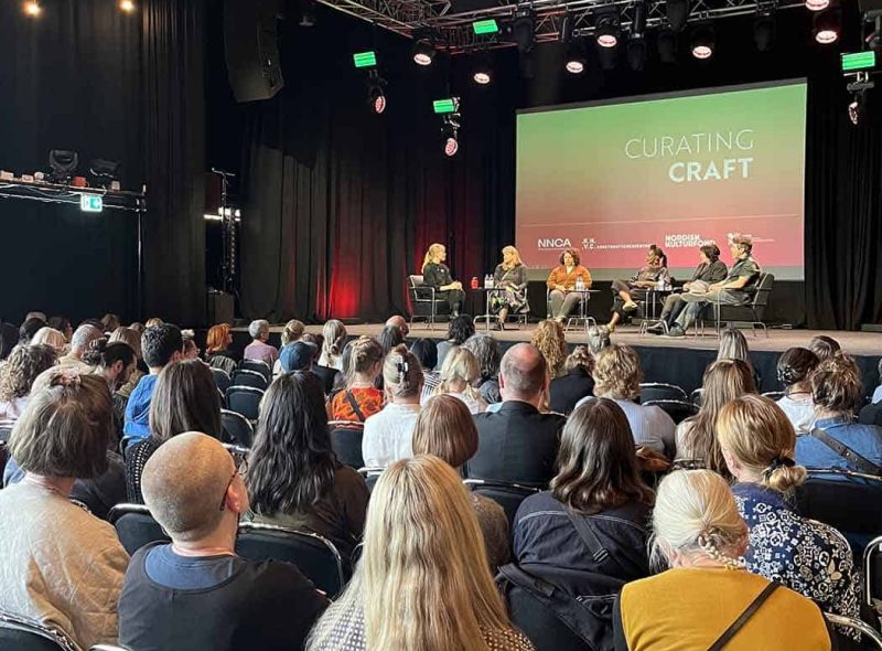 Crating Craft panelsamtal • Foto: Konsthantverkscentrum
